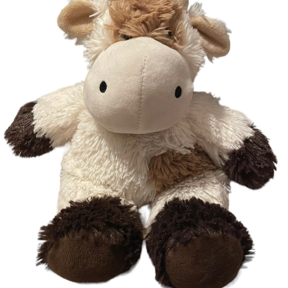 Warmies Cozy Cow Plush Microwavable Heat Pack Heatable Cuddly Soft Toy Scented